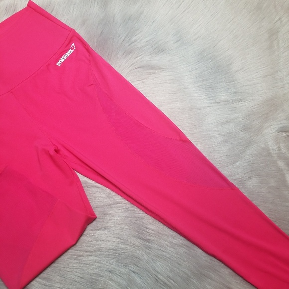 Gymshark Fusion Leggings 1.0 • Cranberry • SZ L - Picture 6 of 8